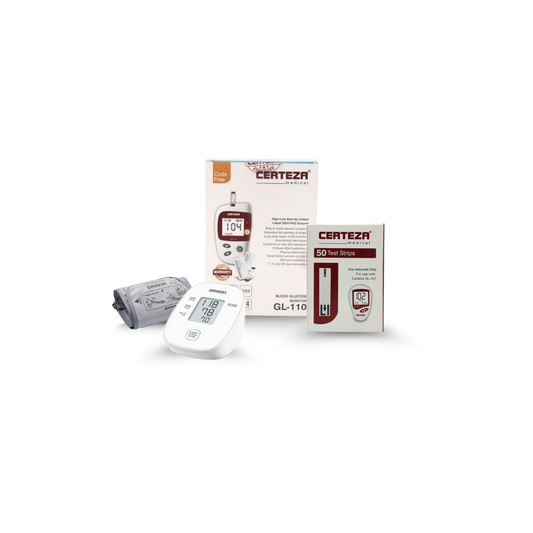 Fasting-Friendly BP & Glucose Check Combo – Stay on Top of Your Health!