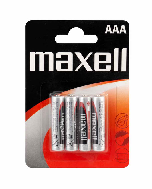 Maxell AAA Black 4s
