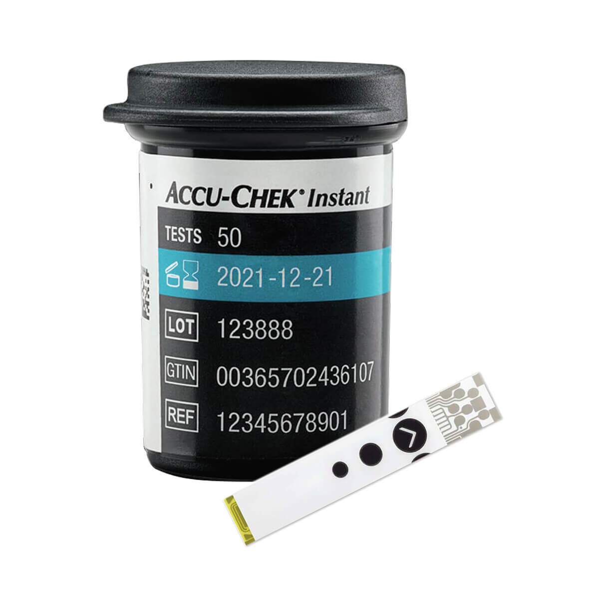 Accu Chek Instant Strips 25's