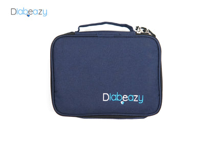 Diabeazy Insulin Cooling Pouch – Travel-Friendly with Ice Gel Pack & Organizer