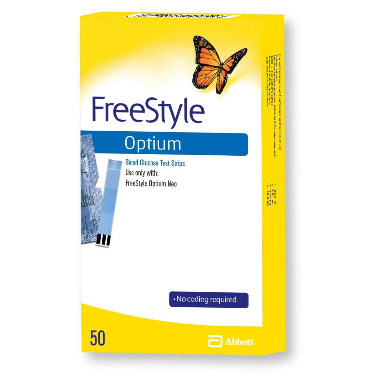 FreeStyle Optium Strips 50's