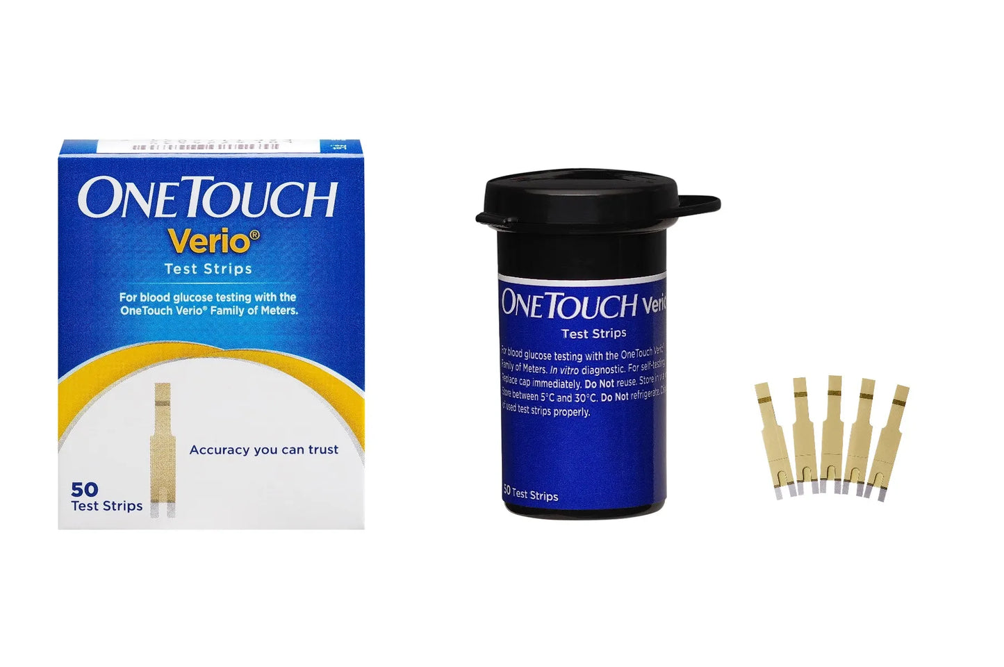 One Touch Verio Strips 50's